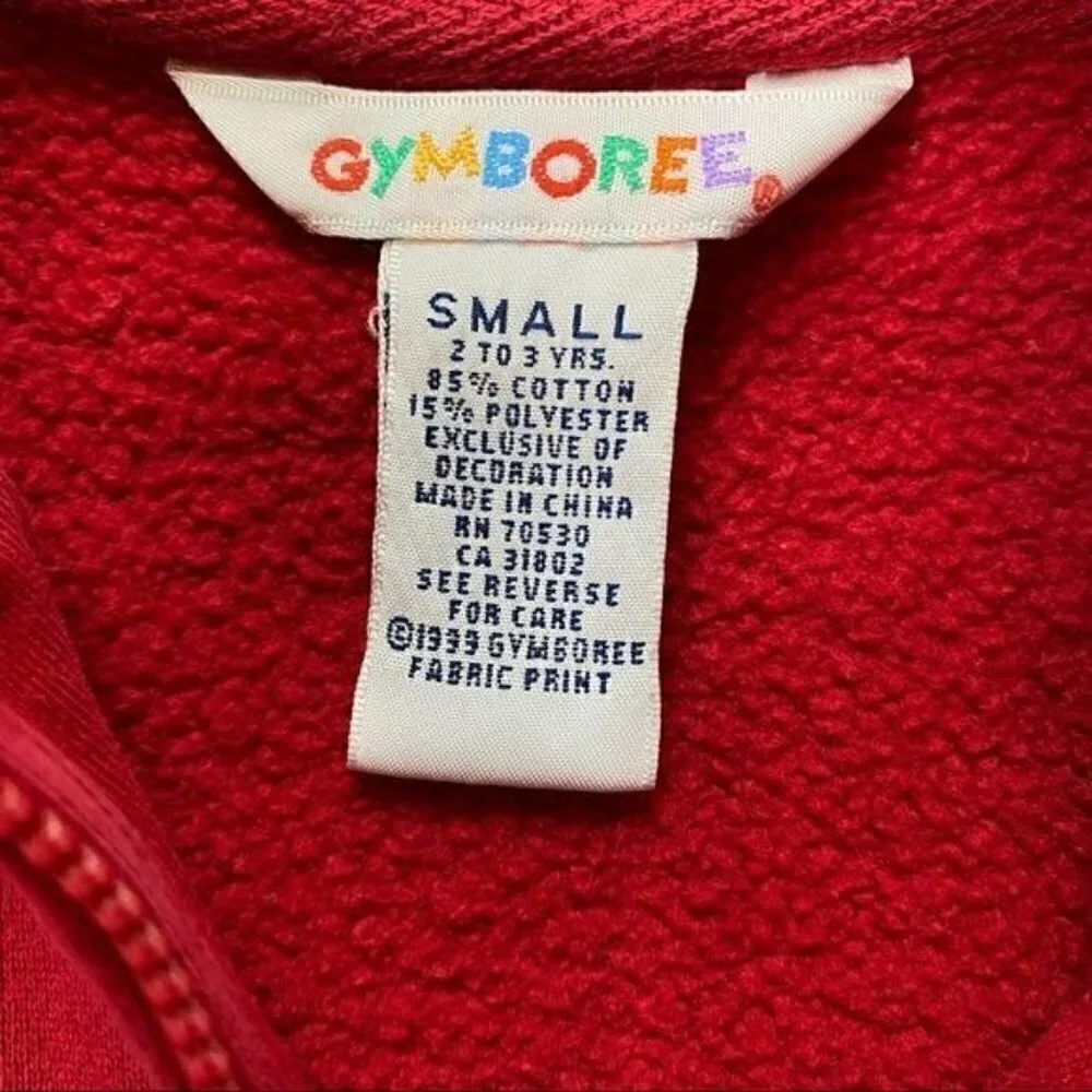 Gymboree vintage red